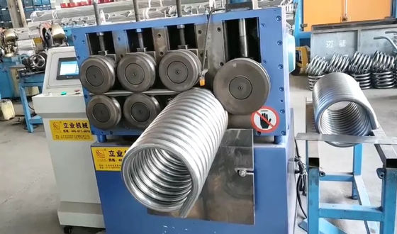 7 rulli di tubo rettangolare piegatore angolare