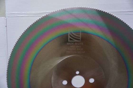 140 144 Lamette di sega circolare a denti bianchi rivestite in Ti Hss per il taglio del metallo
