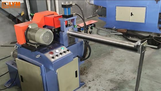 DJ52 Pneumatica End Chamfering Machine Tube Deburring Machine per tubi rotondi in acciaio inossidabile