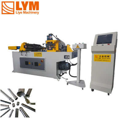 SG40NC Pipe End Forming Machine Quattro Stazione Operazione per 2 pollici di acciaio Pipe Riduzione