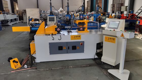 SG40NC Pipe End Forming Machine Quattro Stazione Operazione per 2 pollici di acciaio Pipe Riduzione