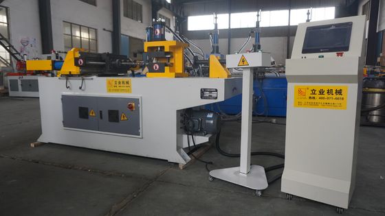 SG40NC Pipe End Forming Machine Quattro Stazione Operazione per 2 pollici di acciaio Pipe Riduzione