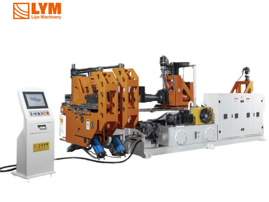 DW130CNC10A3S-T macchina automatica di piegatura del tubo CNC da 5,5 pollici a 10 assi con piegatura a spinta
