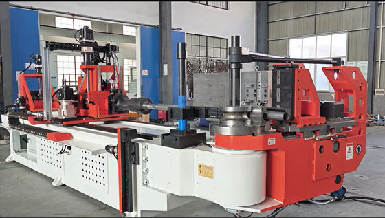 DW130CNC10A3S-T macchina automatica di piegatura del tubo CNC da 5,5 pollici a 10 assi con piegatura a spinta